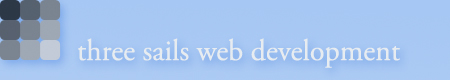 three sails web development